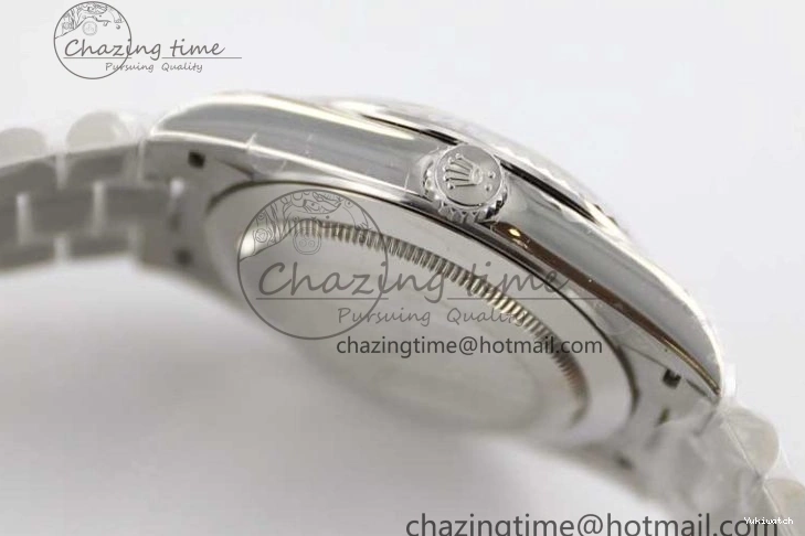 Edition Best 1:1 Dial Steel A2836 Date 40mm Green SS TWF on Roman Day Bracelet 904L SS 0130